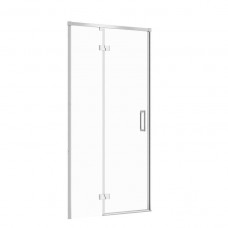 Двері душової кабіни Larga 100х195 L розпашні, профіль хром